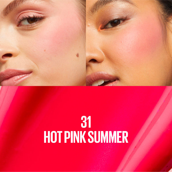 Sunkisser 12H Longwear Multi-Use Matte Liquid Blush- 31 Hot Pink Summer