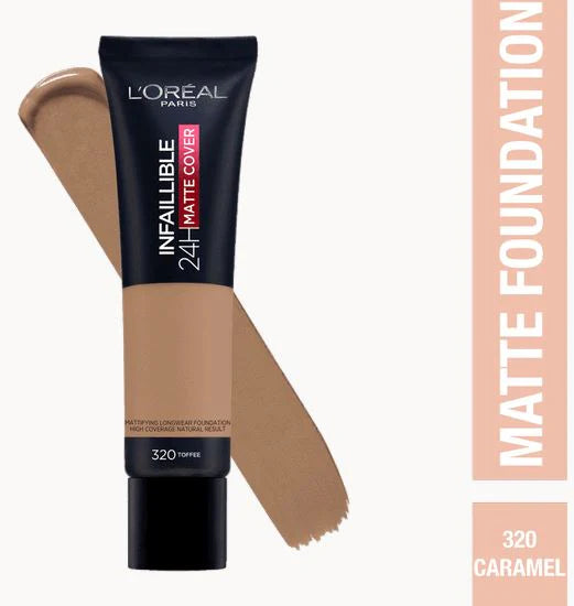 L'Oréal Paris - Makeup Infalliable foundation matte cover GB/DE 30 Miel/H (300) L'Oréal Paris - Makeup Infalliable foundation matte cover GB/DE 30 Miel/H (300)