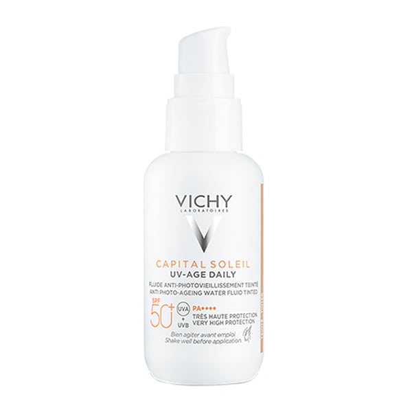 Vichy Capital soleil uv age daily 50+ spf 40ml tinted Vichy Capital soleil uv age daily 50+ spf 40ml tinted