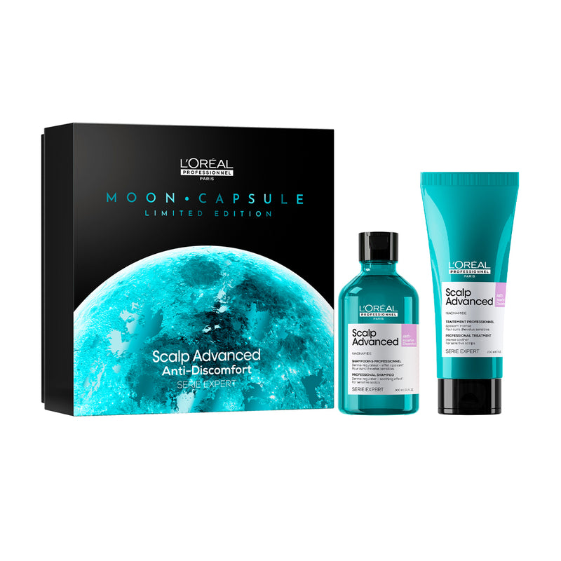 Moon Capsule Limited Edition Sclap Advanced Shampoo 300ml  & 10 In 1 Cream 200ml Set