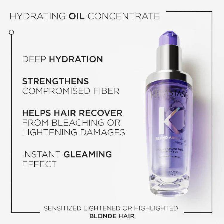Huile Blond Absolu Cicagloss Hydrating Oil