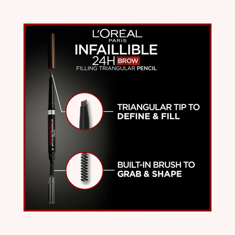 Infaillible Brows 24H Filling Triangular Pencil