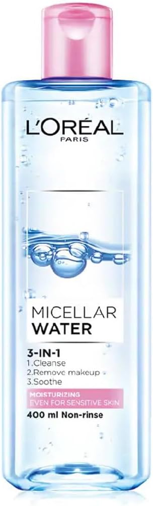 L'Oréal Paris - Makeup L'Oreal Paris Moisturising Micellar Water 400ml L'Oréal Paris - Makeup L'Oreal Paris Moisturising Micellar Water 400ml