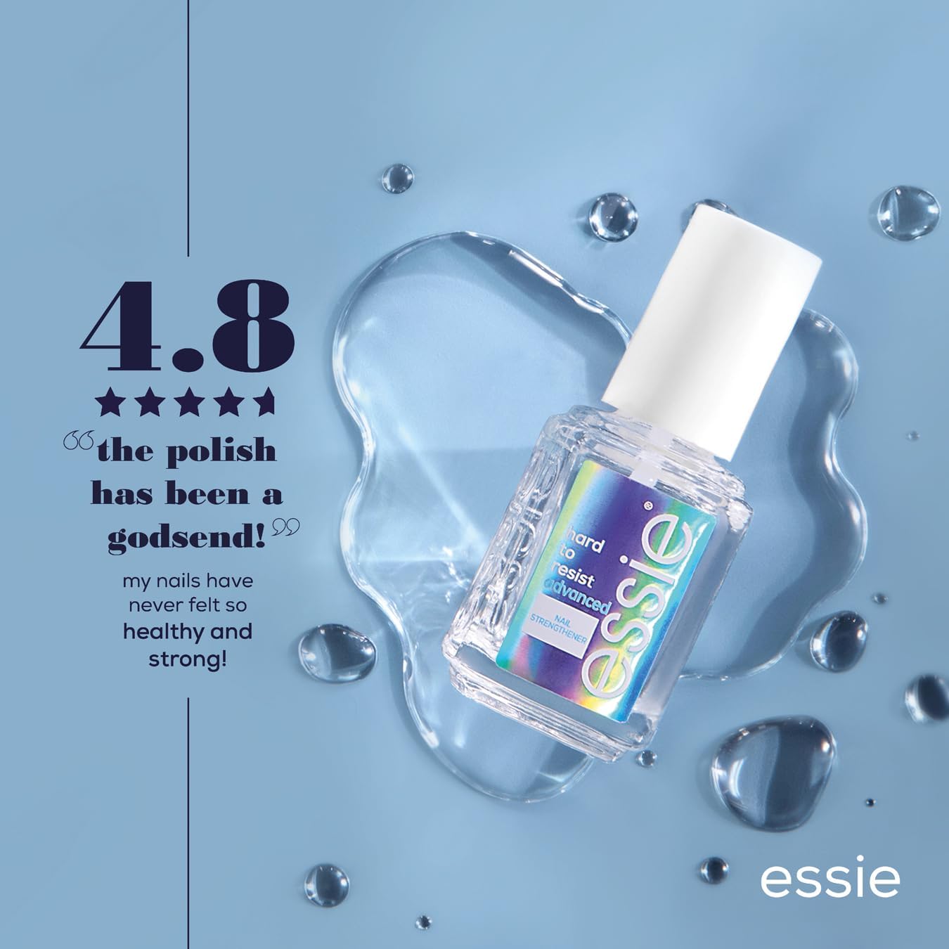 Essie Hard To Resist - Advanced Nail Strengthener 13.5ML Essie Hard To Resist - Advanced Nail Strengthener 13.5ML