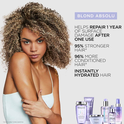 Blond Absolu Bain Lumière Shampoo for Blonde Hair Types- 500 ML