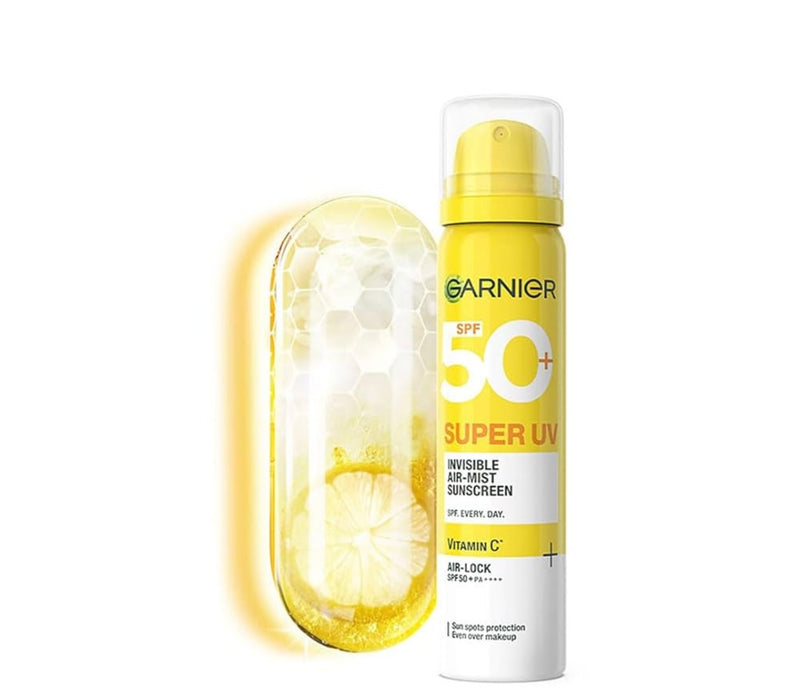 Super UV invisible air mist sunscreen SPF 50+