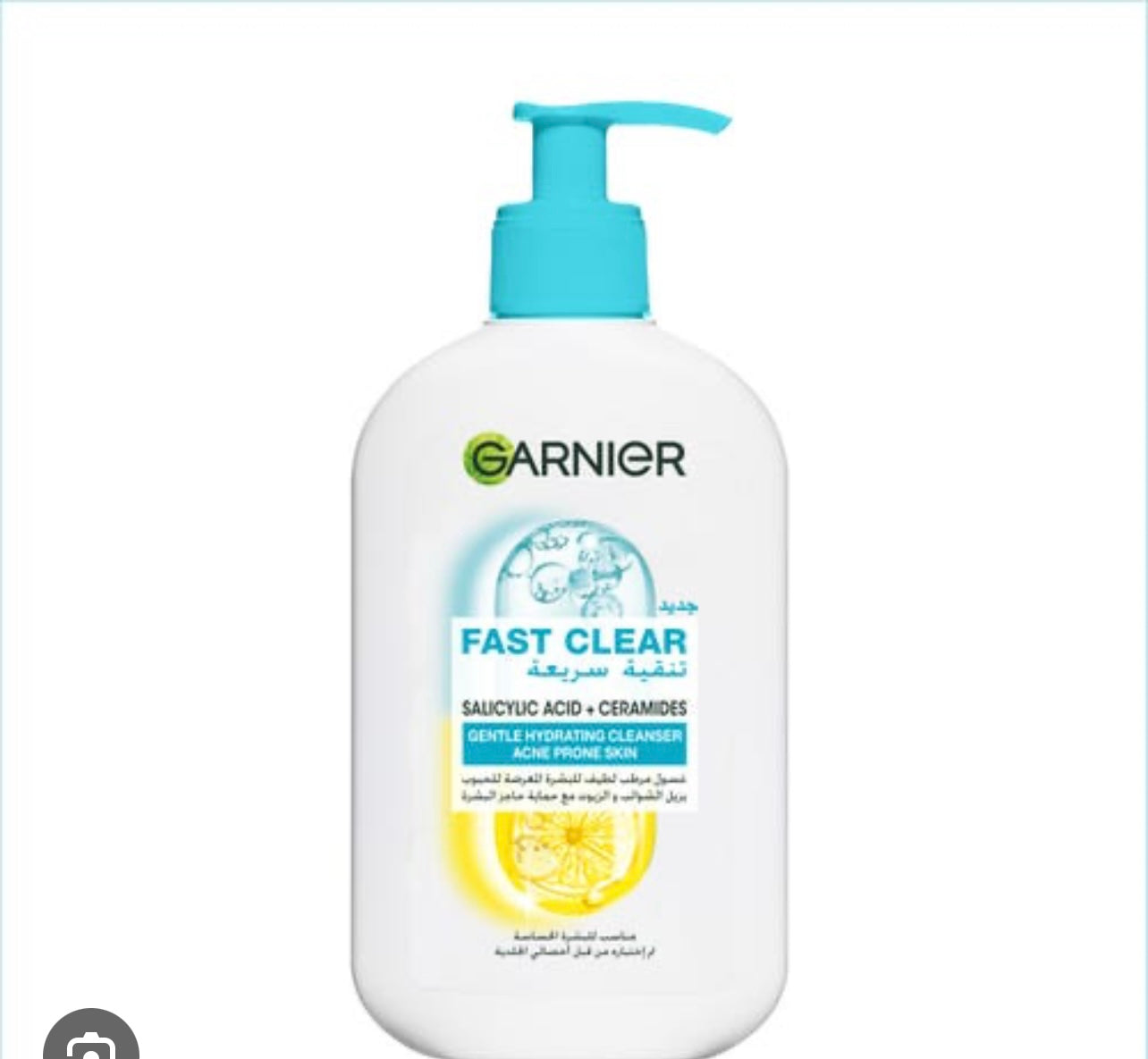 Garnier Fast clear gentle cleanser Garnier Fast clear gentle cleanser