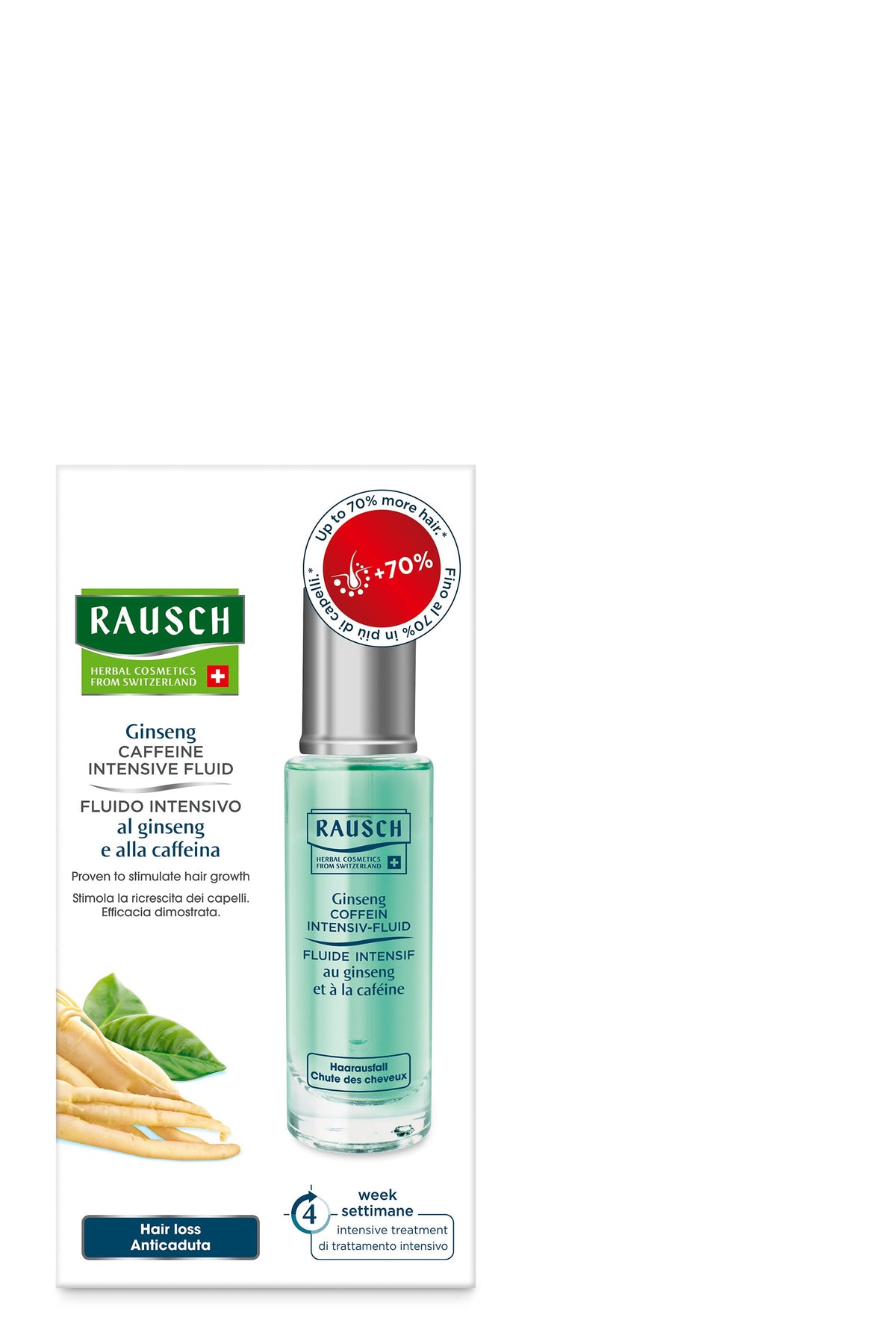 Rausch Ginseng Caffeine intensive Fluid 30ml (Swiss Made) - Hair Loss Rausch Ginseng Caffeine intensive Fluid 30ml (Swiss Made) - Hair Loss
