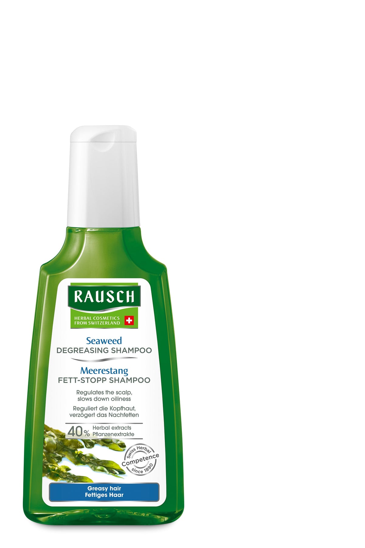 Rausch Seaweed Degreasing Shampoo 200ml (Swiss Made) - Greasy Hair Rausch Seaweed Degreasing Shampoo 200ml (Swiss Made) - Greasy Hair
