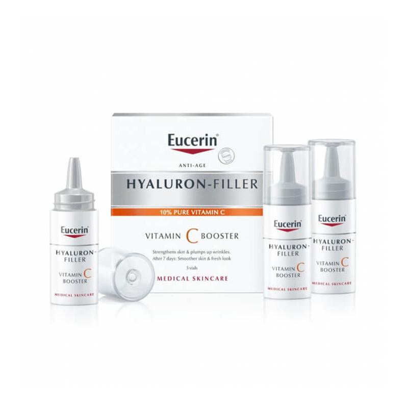Eucerin Hyaluron-Filler Vitamin C Booster 8ML x 3 Vials