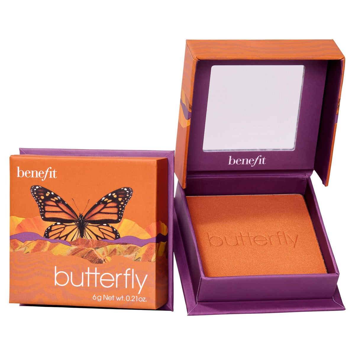 Benefit Cosmetics Butterfly Golden Orange Tangerine Blush 2022 Benefit Cosmetics Butterfly Golden Orange Tangerine Blush 2022