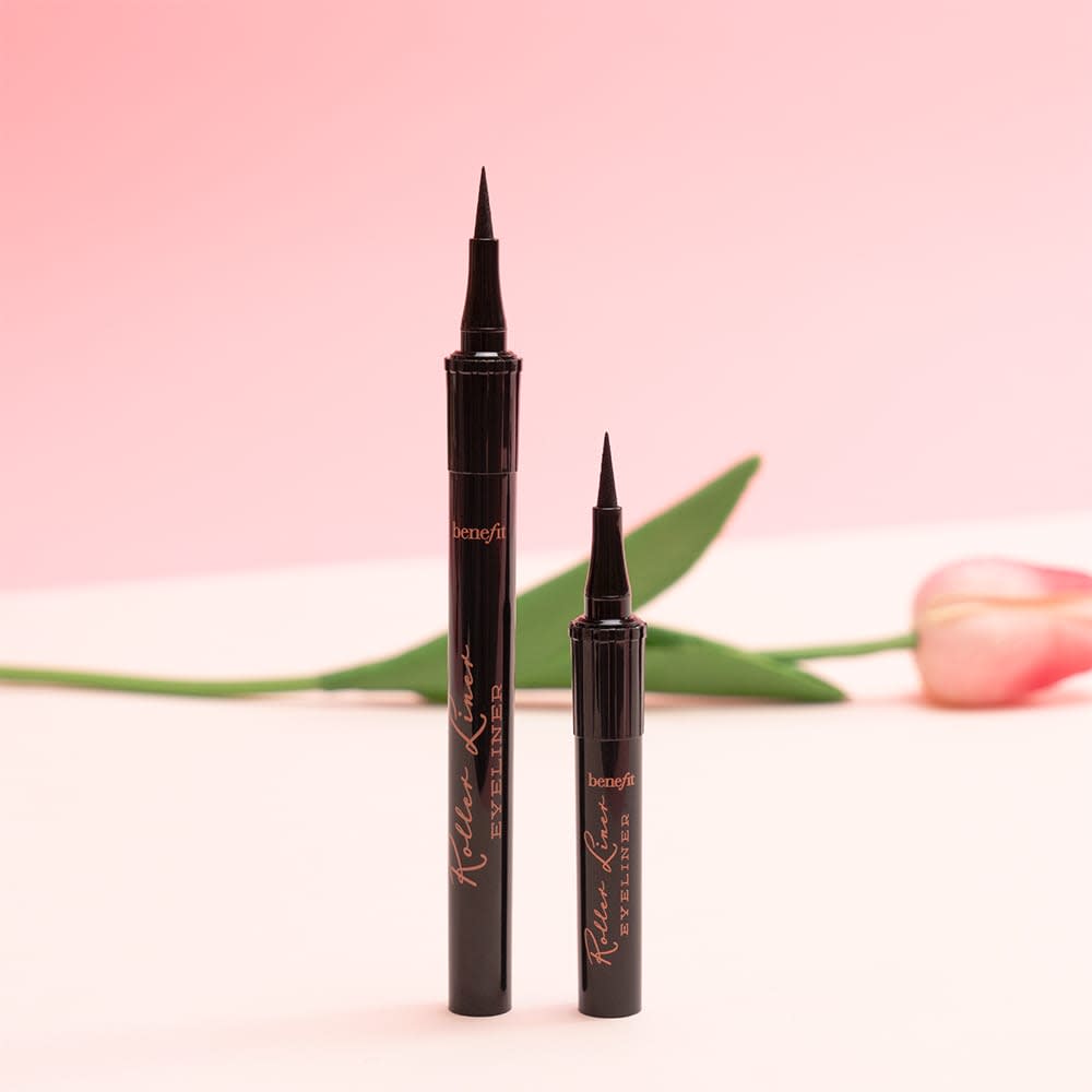 Benefit Cosmetics Roller Liner Liquid Eyeliner Black (2 Sizes) Benefit Cosmetics Roller Liner Liquid Eyeliner Black (2 Sizes)