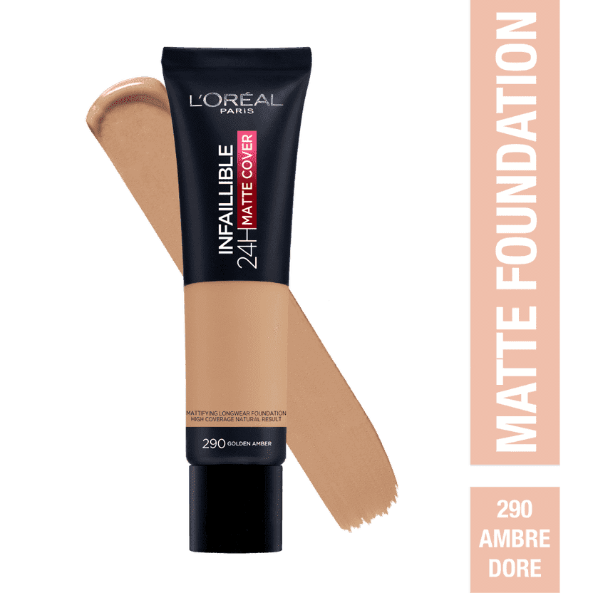 L'Oréal Paris - Makeup Infalliable foundation matte cover GB/DE 30 Miel/H (300) L'Oréal Paris - Makeup Infalliable foundation matte cover GB/DE 30 Miel/H (300)