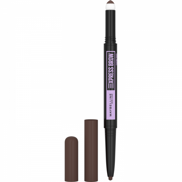 Maybelline New York Maybelline Brow Satin Duo - Dark Brown, Maybelline New York Maybelline Brow Satin Duo - Dark Brown,