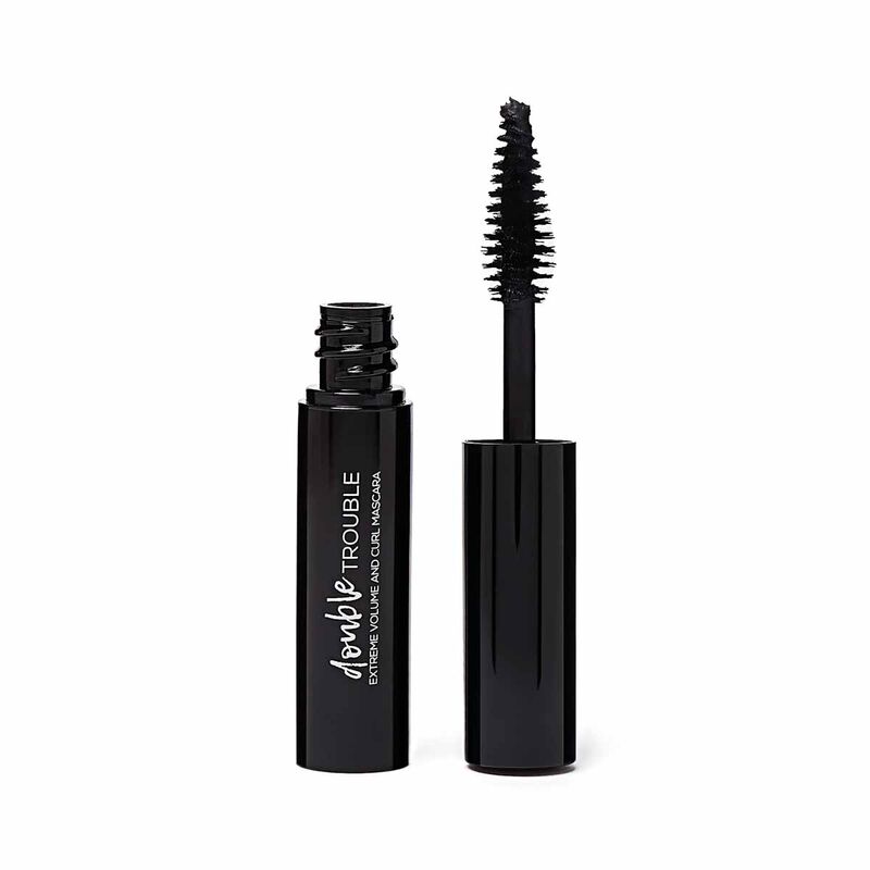Mini Double Trouble Extreme Volume And Curl Mascara