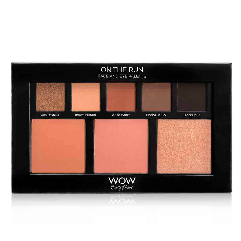 WOW Beauty On The Run Face & Eye Palette WOW Beauty On The Run Face & Eye Palette