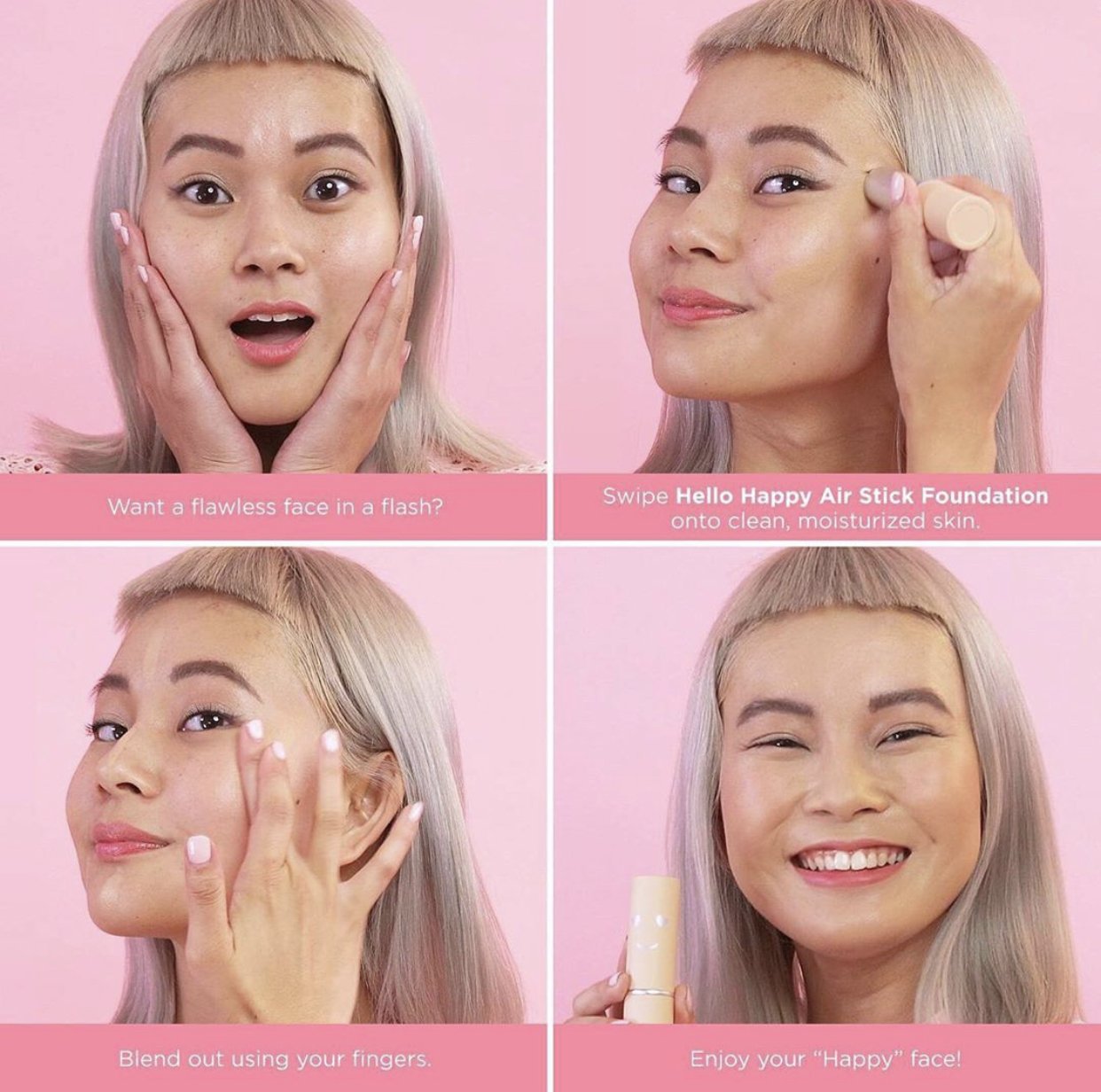 Benefit Cosmetics Hello Happy Air Stick Foundation Benefit Cosmetics Hello Happy Air Stick Foundation