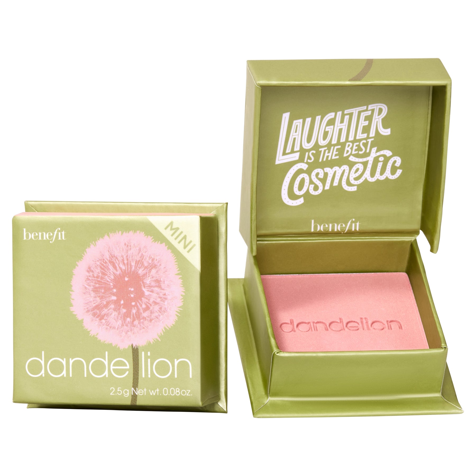 Benefit Cosmetics Mini Dandelion Baby-Pink Brightening Blush 2022 Benefit Cosmetics Mini Dandelion Baby-Pink Brightening Blush 2022
