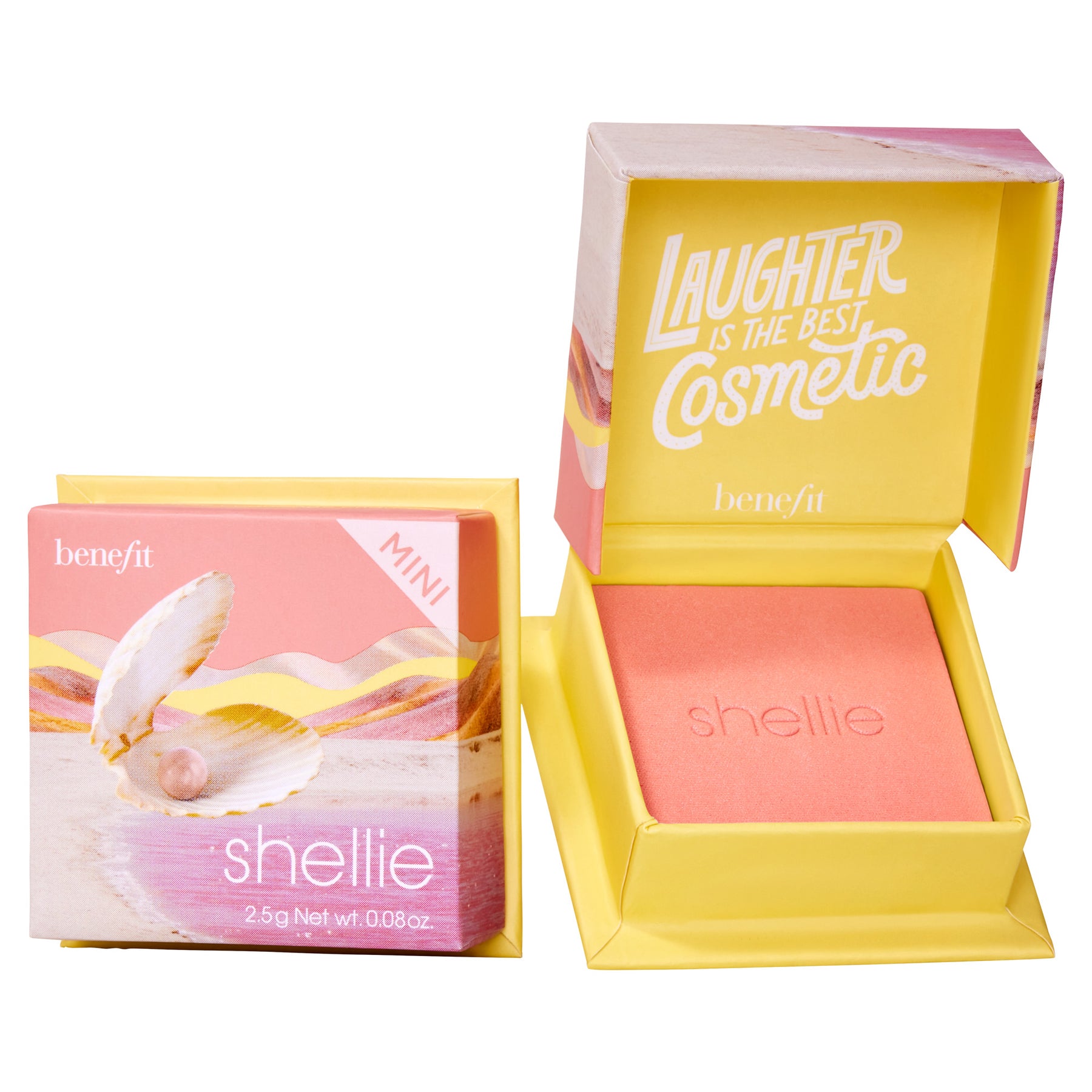 Benefit Cosmetics Mini Shellie Blush Medium Pink 2022 Benefit Cosmetics Mini Shellie Blush Medium Pink 2022