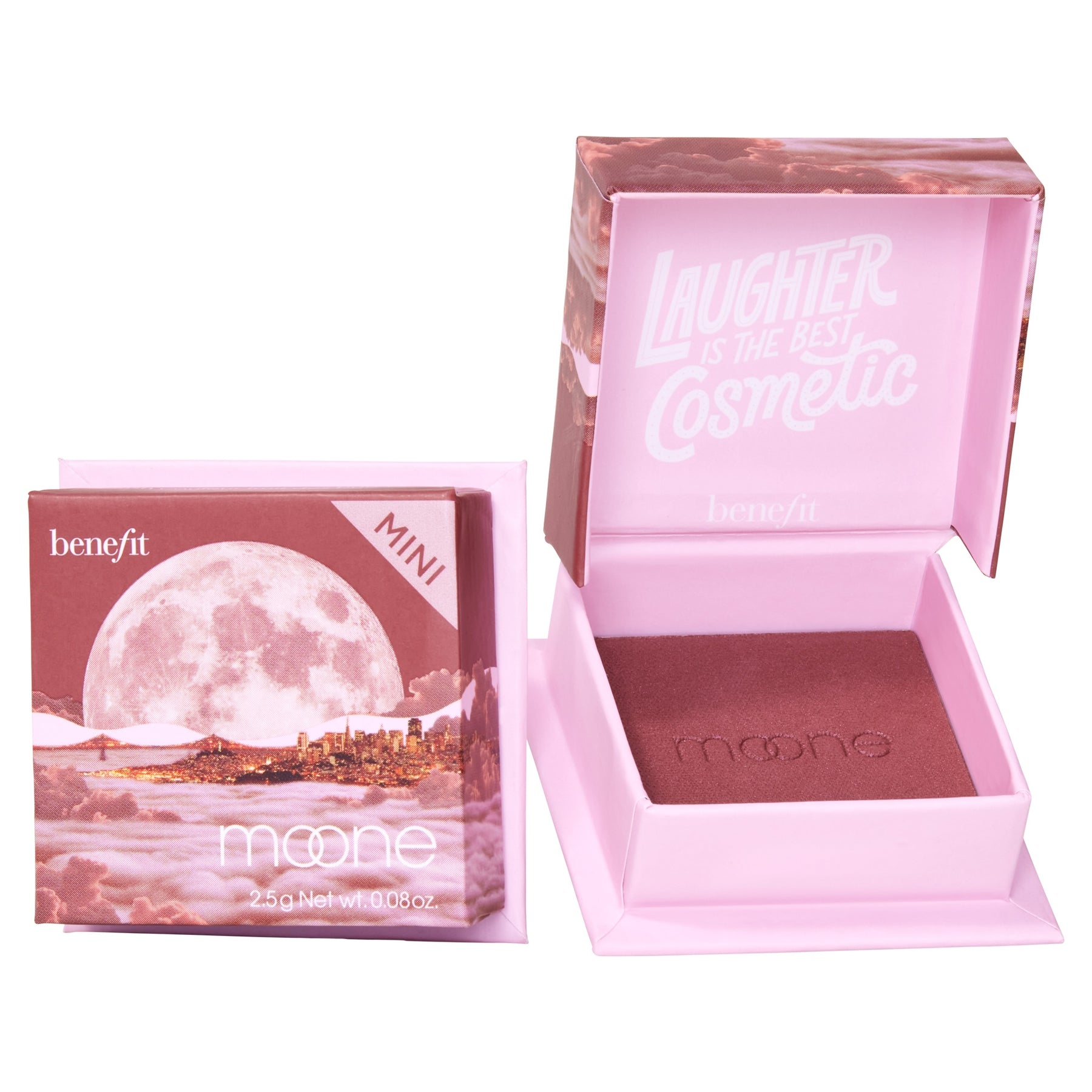 Benefit Cosmetics Mini Moone Deep Berry Blush 2022 Benefit Cosmetics Mini Moone Deep Berry Blush 2022
