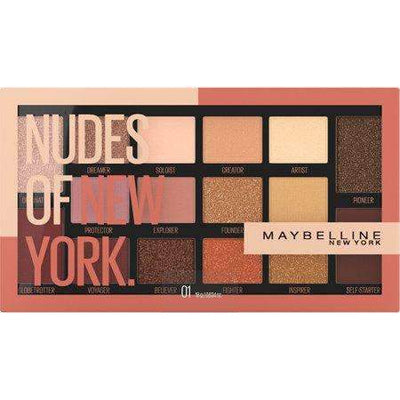 Nudes of New York 16 Pan Eyeshadow Palette Eyeshadow Maybelline New York 