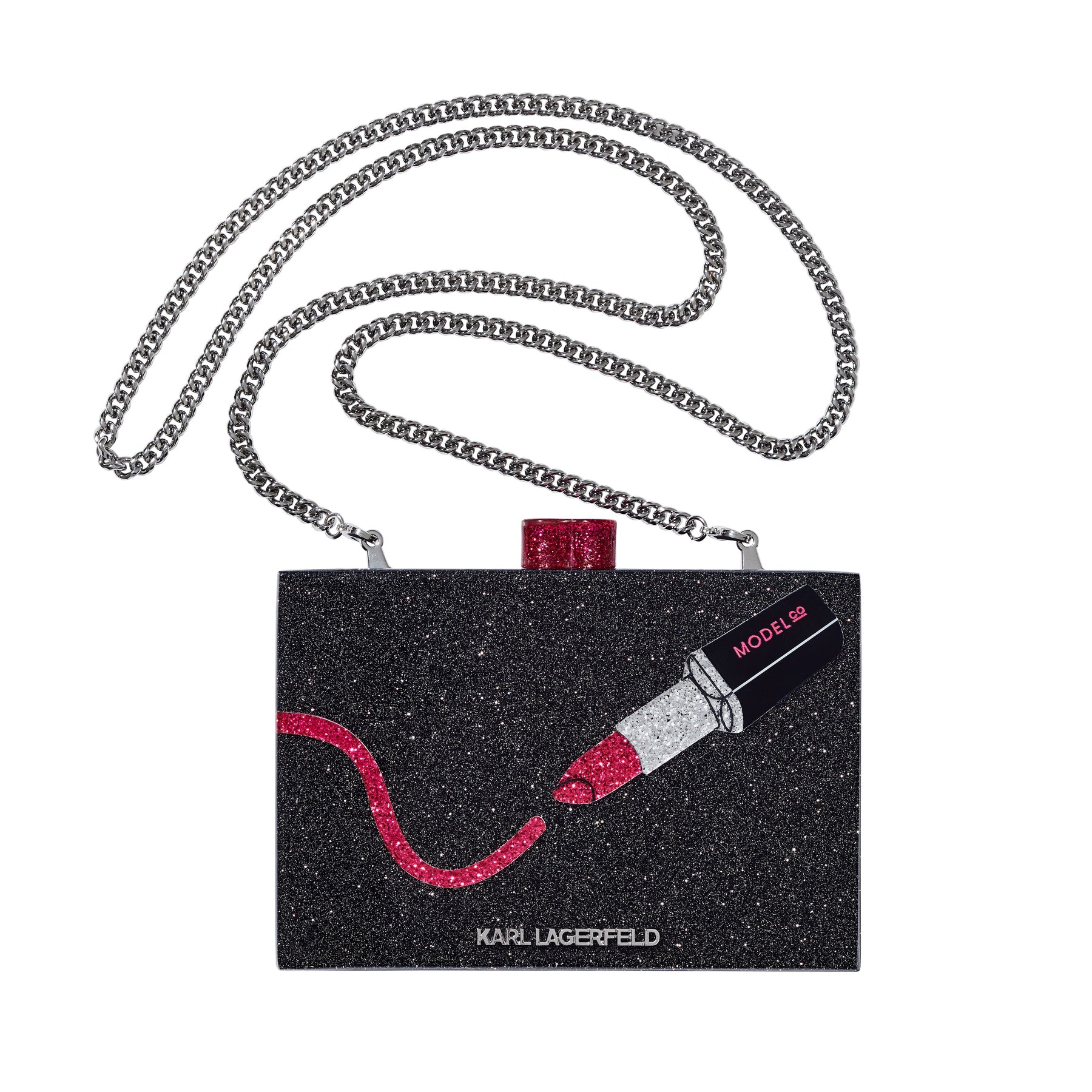 Karl Lagerfeld + Modelco Minaudiere Mini Lip Kit Karl Lagerfeld + Modelco Minaudiere Mini Lip Kit
