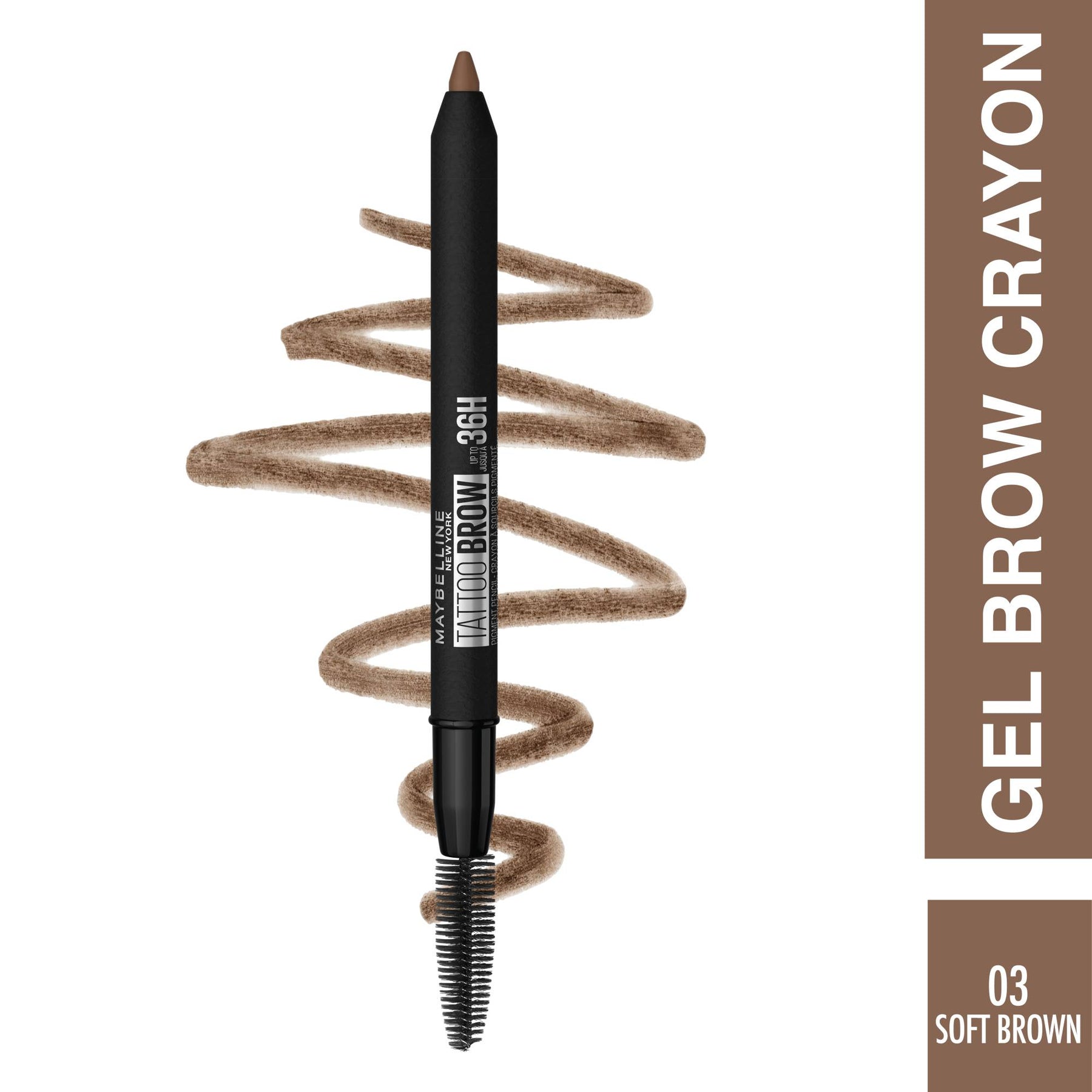 Maybelline New York TATTOO BROW 36H ASH BROWN 06 Maybelline New York TATTOO BROW 36H ASH BROWN 06