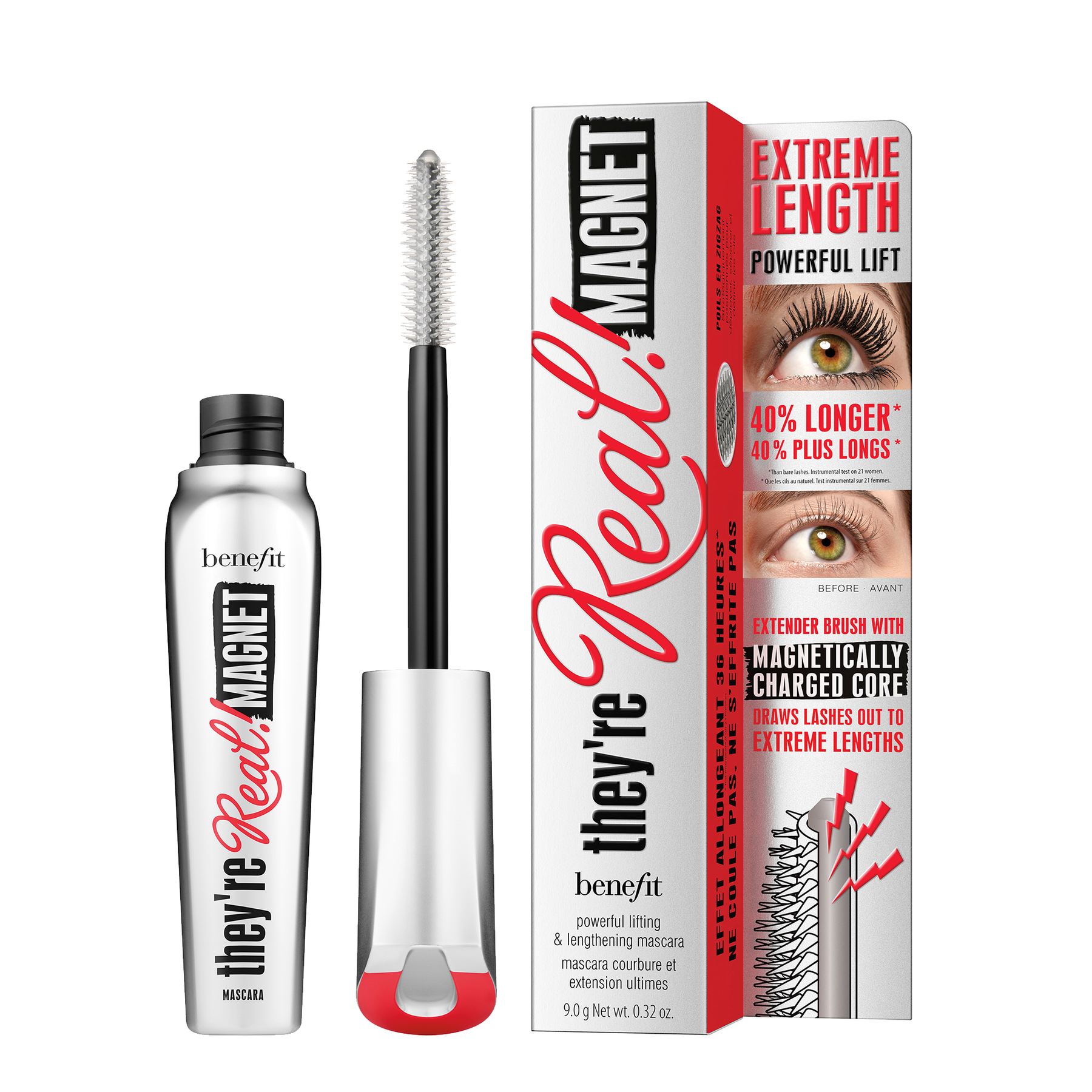 Benefit Cosmetics They're Real! Magnet Mascara (2 Sizes) Benefit Cosmetics They're Real! Magnet Mascara (2 Sizes)