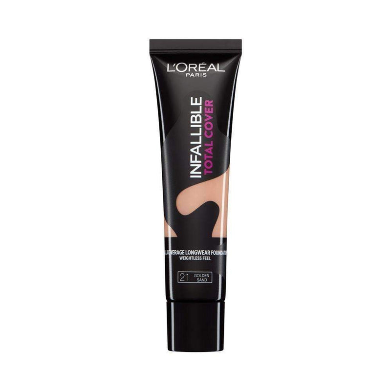 Infallible Total Cover Full Coverage Long Lasting Foundation Foundation L&