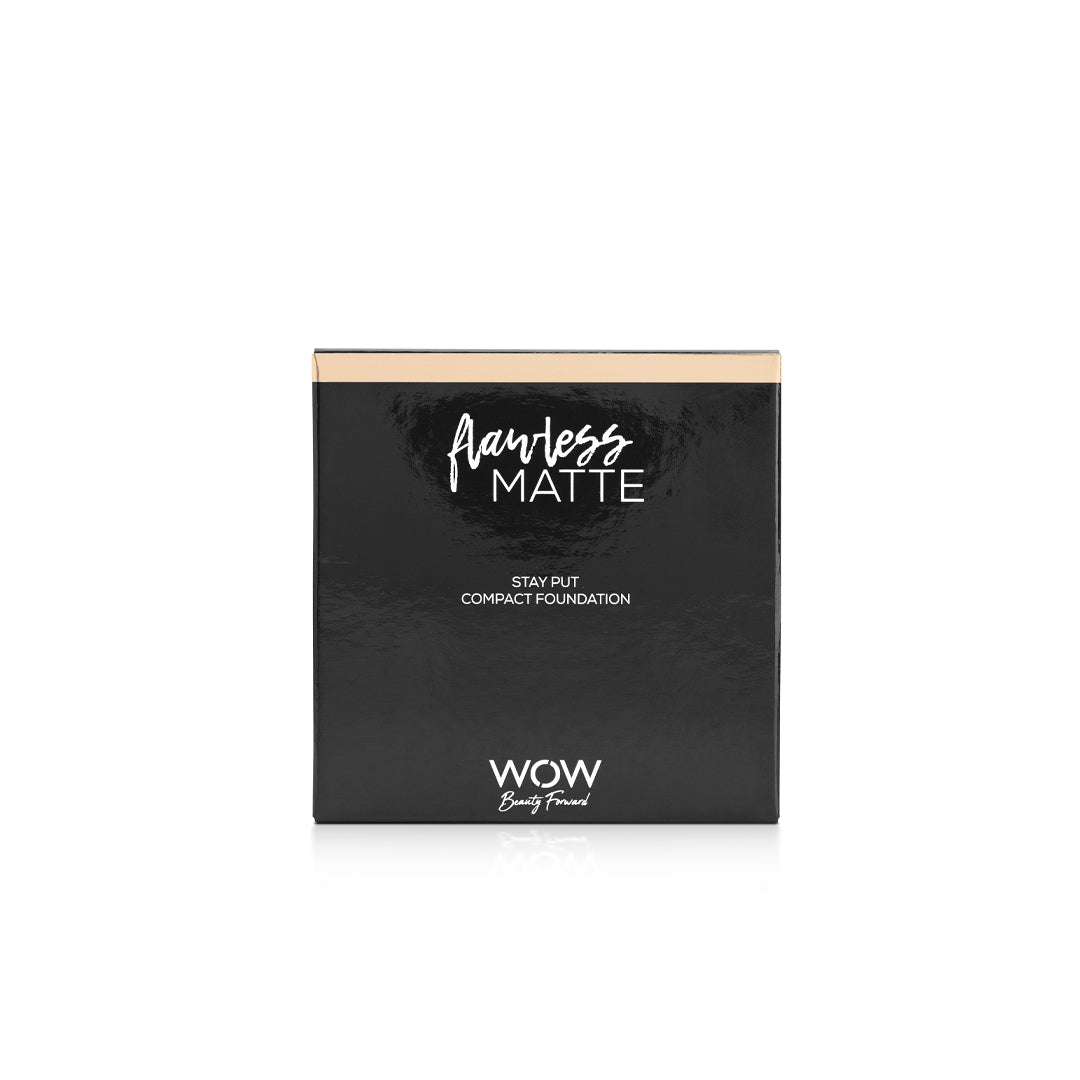WOW Beauty Flawless Matte - Stay Put Compact Foundation WOW Beauty Flawless Matte - Stay Put Compact Foundation
