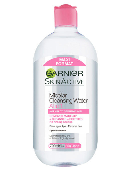 Garnier Micellar Cleansing Water - All In One (3 Sizes)