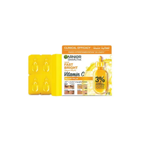 Garnier Fast Bright Serum Ampoules X 12 Garnier Fast Bright Serum Ampoules X 12