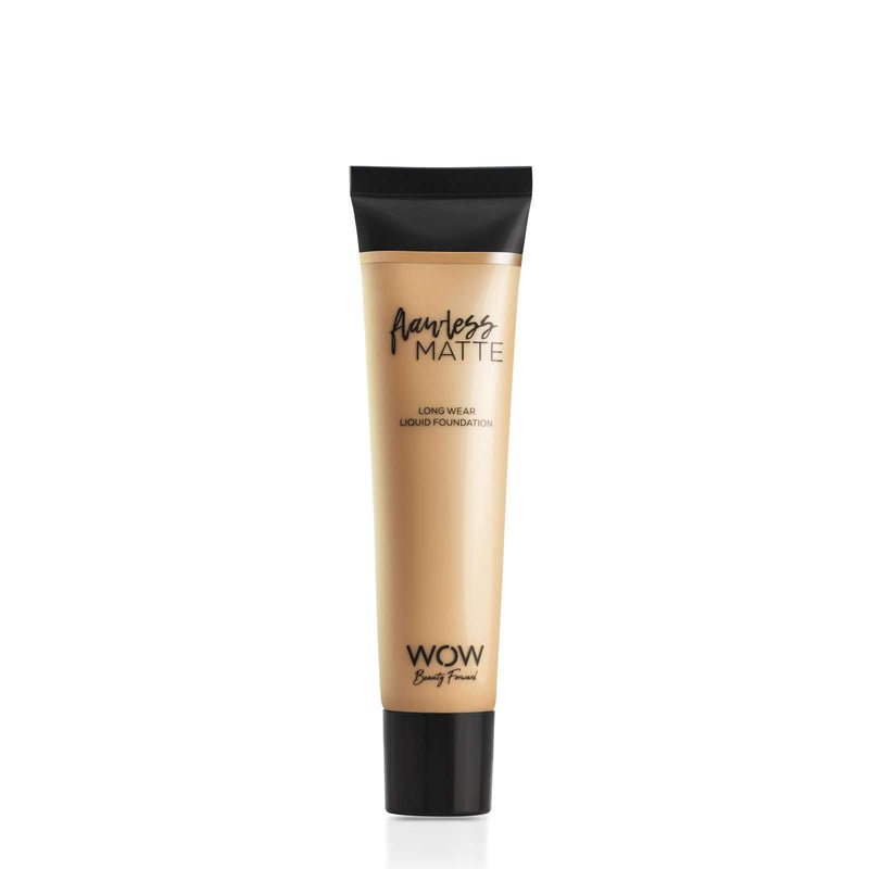 Flawless Matte - Long Wear Liquid Foundation Foundation WOW Beauty Forward Pure Vanilla Y100 