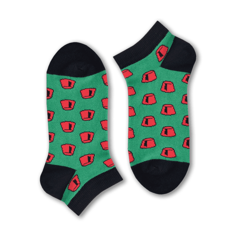 Tarbouch (Green) Short Socks