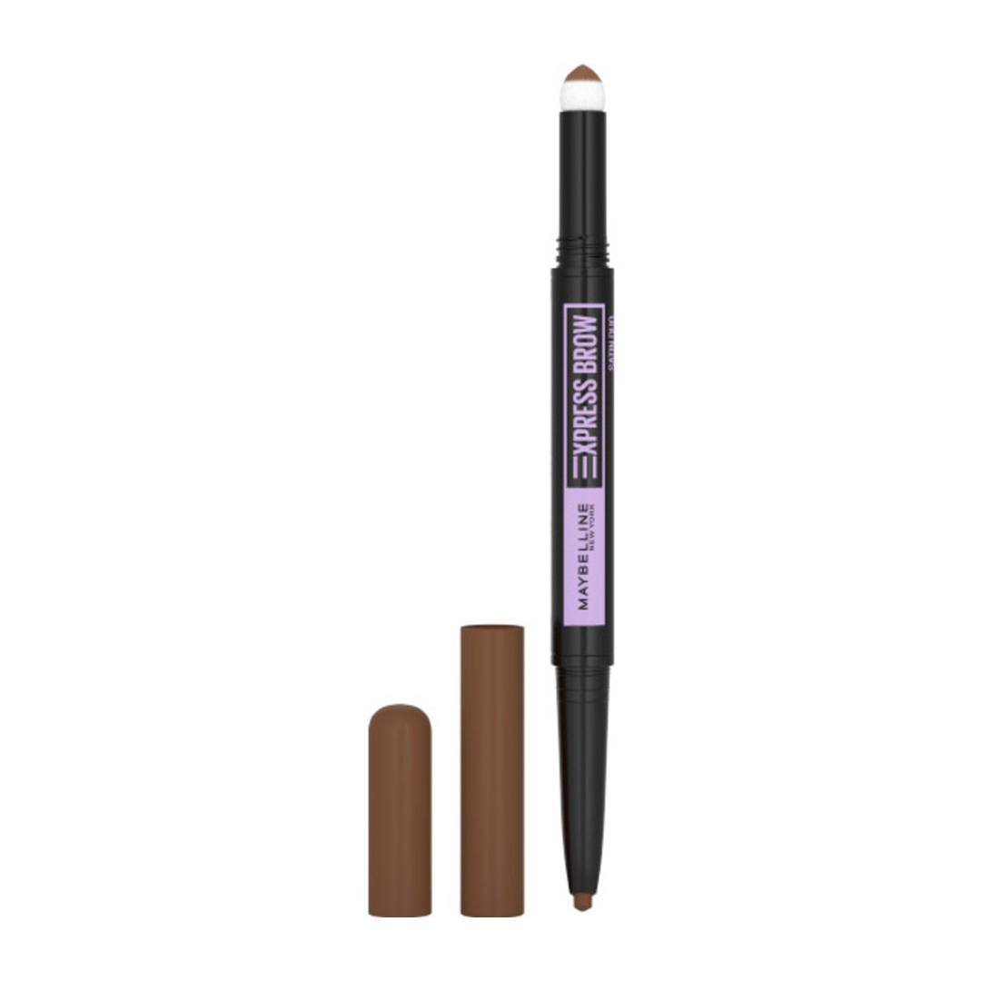 Maybelline New York Maybelline Brow Satin Duo - Dark Brown, Maybelline New York Maybelline Brow Satin Duo - Dark Brown,
