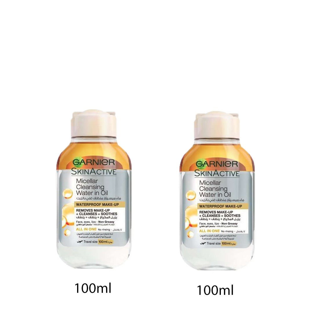 Garnier Micellar Oil-Infused Cleansing Water (2 Sizes) Bundle Garnier Micellar Oil-Infused Cleansing Water (2 Sizes) Bundle