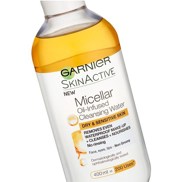 Garnier Micellar Oil-Infused Cleansing Water (2 Sizes)