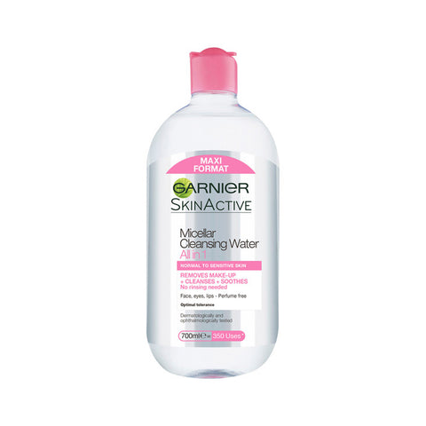 Garnier Micellar Cleansing Water - All In One (3 Sizes)